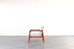 Fotel tekowy proj. Alf Svensson, prod. Dux, Szwecja, lata 60