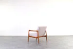 Fotel tekowy proj. Alf Svensson, prod. Dux, Szwecja, lata 60