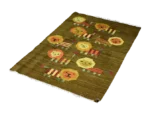 Lewki Woven Tapestry, designed by Maria Janowska for the Wielkopolska Spółdzielnia Pracy Przemysłu Artystycznego, Poland, 1970s