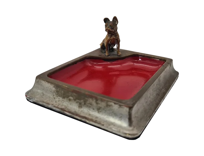Small decorative vide-poche tray, 1890s, 19th century