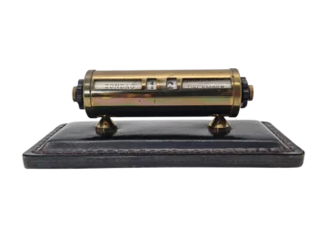 Vintage brass perpetual calendar, the Netherlands, 1960s