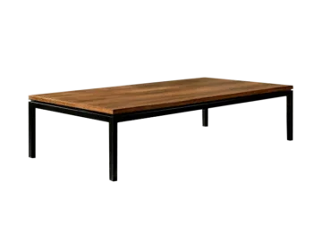 Low Teak Coffee Table, Denmark, 1970s