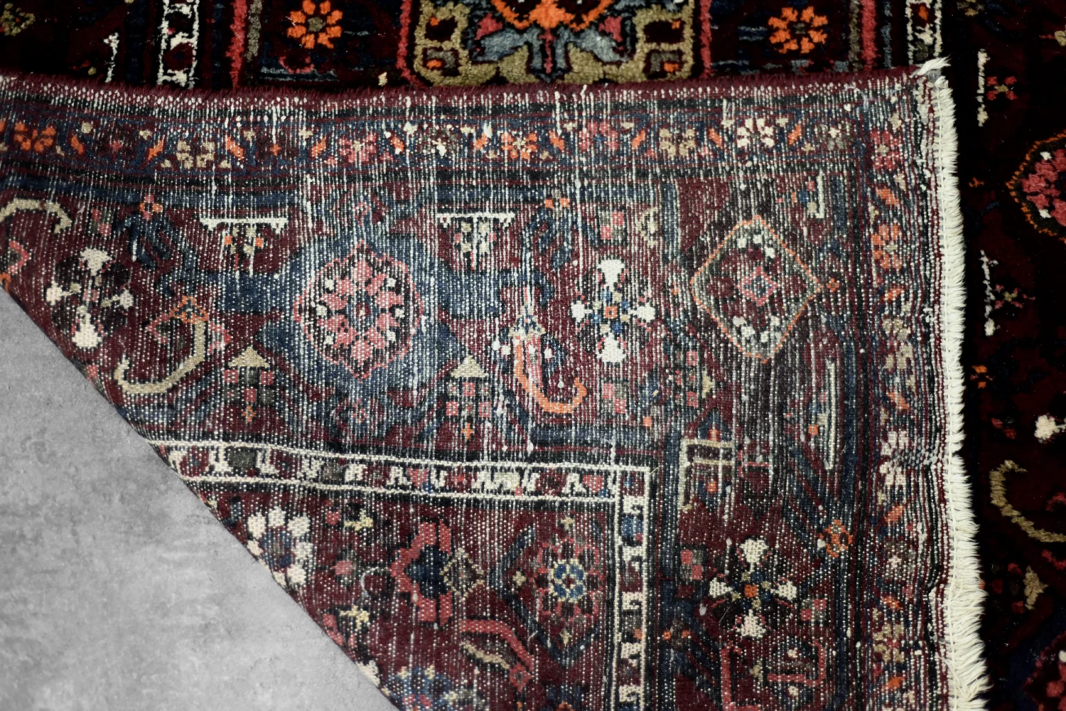Hamadan Oriental Rug, Persia/Iran, 1960s