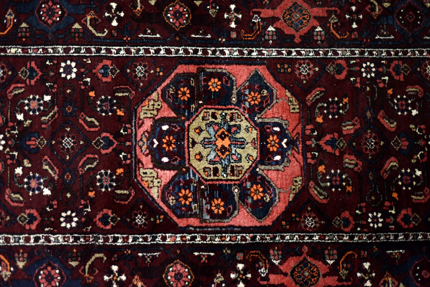 Hamadan Oriental Rug, Persia/Iran, 1960s