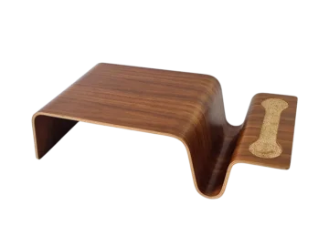 Vintage Overlap Tray side table, designed by Eric Pfeiffer, United States, 2000s