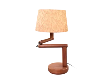 Teak Table Lamp, Denmark, 1960s