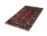 Vintage Afghan oriental rug, Afghanistan, 1970s