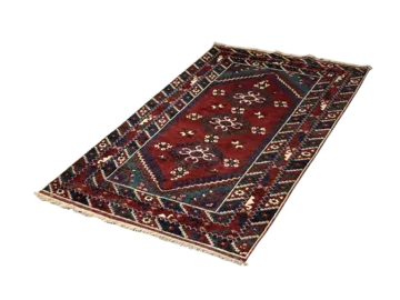 Vintage Afghan oriental rug, Afghanistan, 1970s