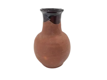 Glazed vase, Europe, 19th century
