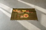 Lewki Woven Tapestry, designed by Maria Janowska for the Wielkopolska Spółdzielnia Pracy Przemysłu Artystycznego, Poland, 1970s