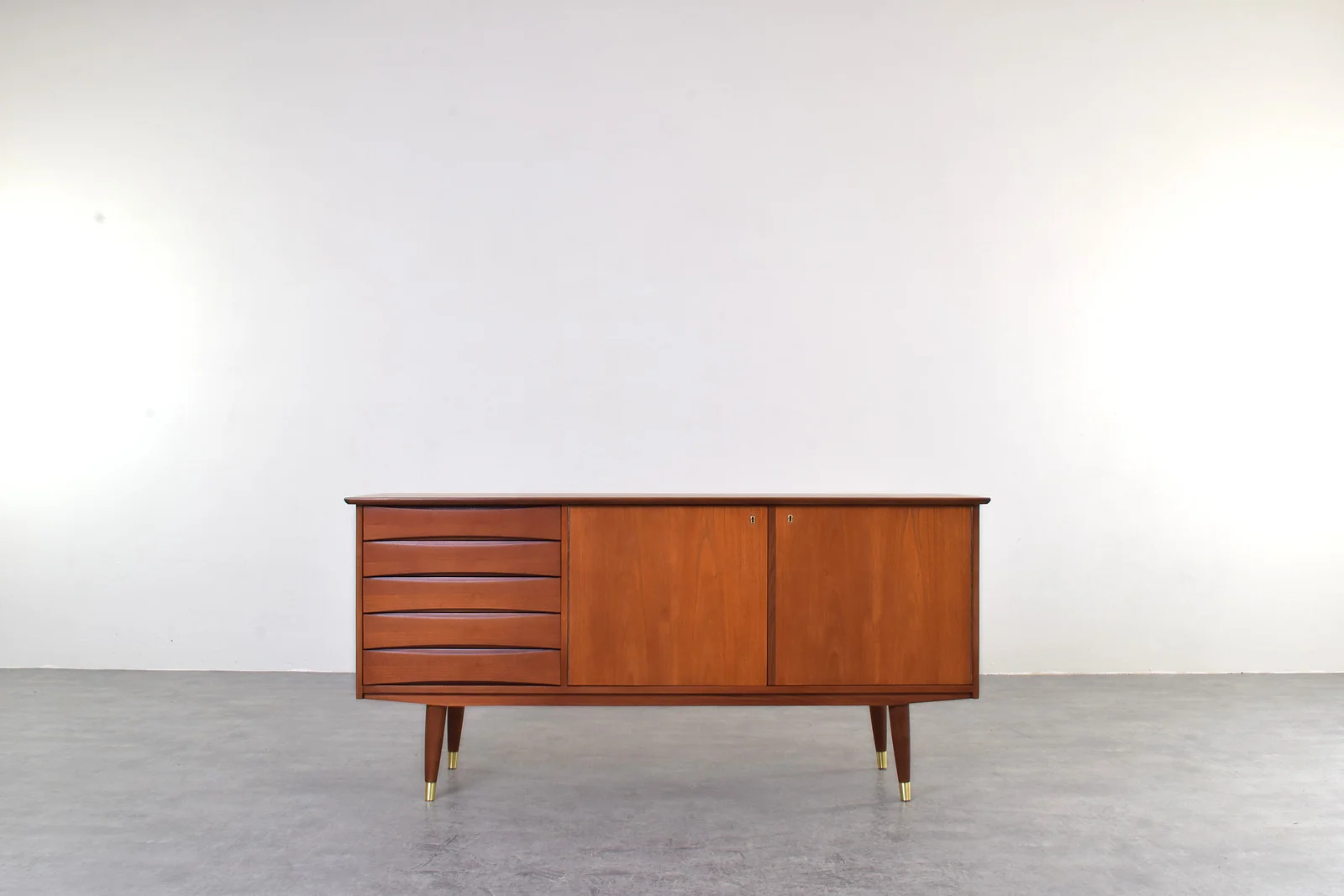 Scandinavian sideboard, designed by Fredrik A. Kayser, Norway, 1960s