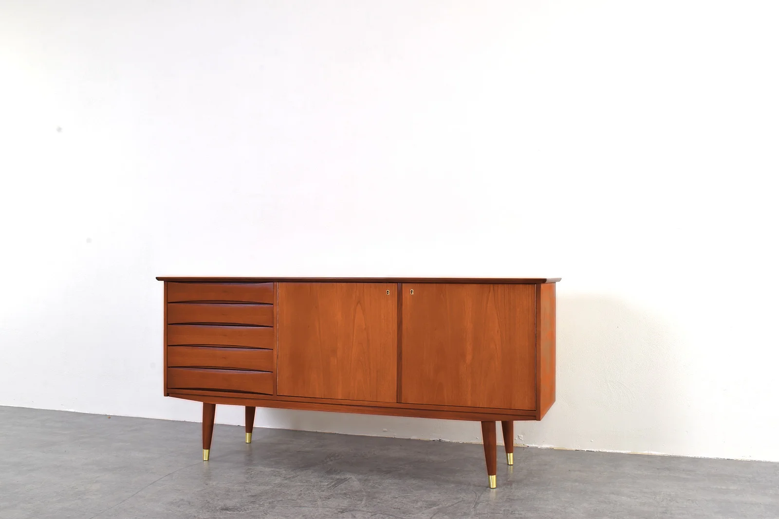 Scandinavian sideboard, designed by Fredrik A. Kayser, Norway, 1960s