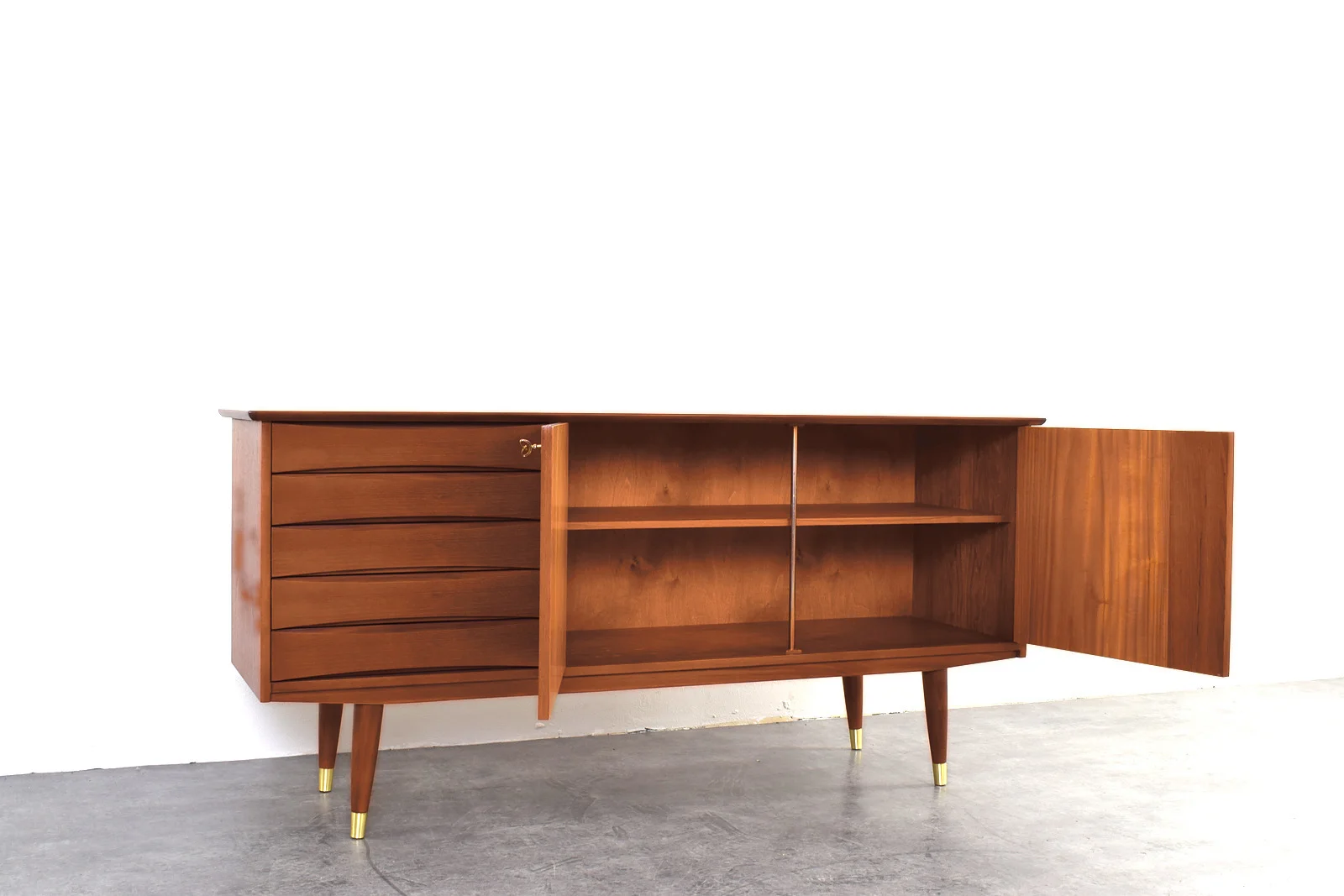 Scandinavian sideboard, designed by Fredrik A. Kayser, Norway, 1960s