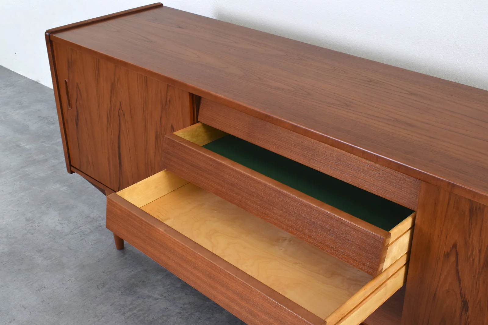 Vintage Trio sideboard, designed by Nils Jonsson, manufactured by Hugo Troeds, Sweden, 1960s