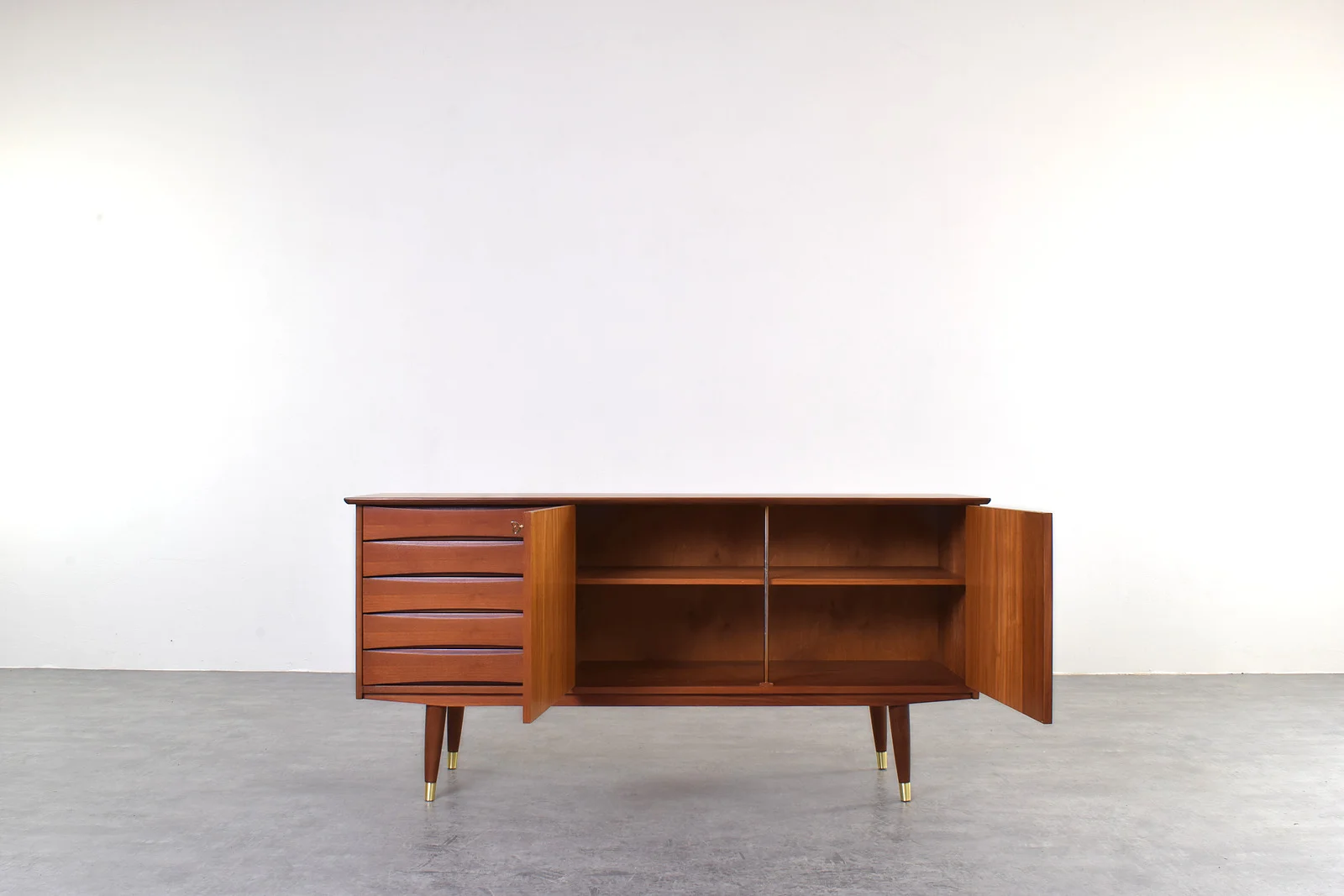 Scandinavian sideboard, designed by Fredrik A. Kayser, Norway, 1960s