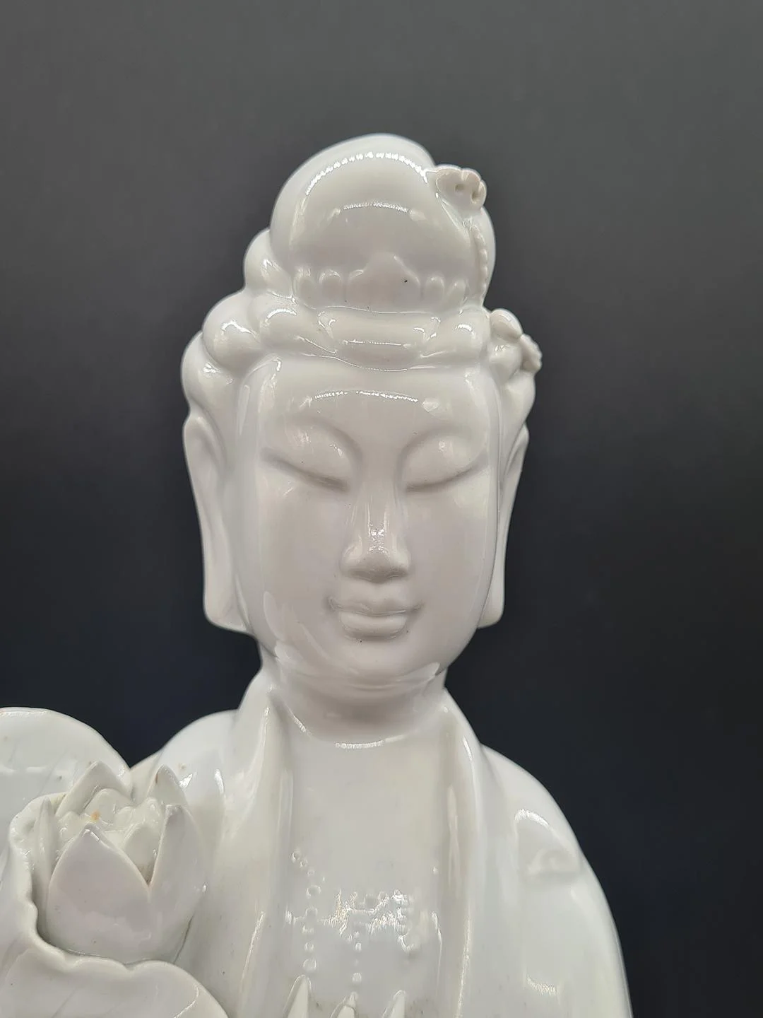 Porcelain Guanyin Figurine, China, 1960s/70s
