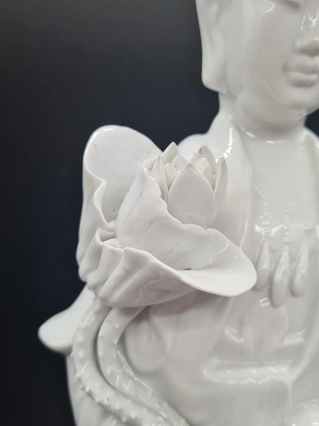 Porcelain Guanyin Figurine, China, 1960s/70s