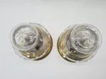 Glass Vintage Wall Sconces, 1970s