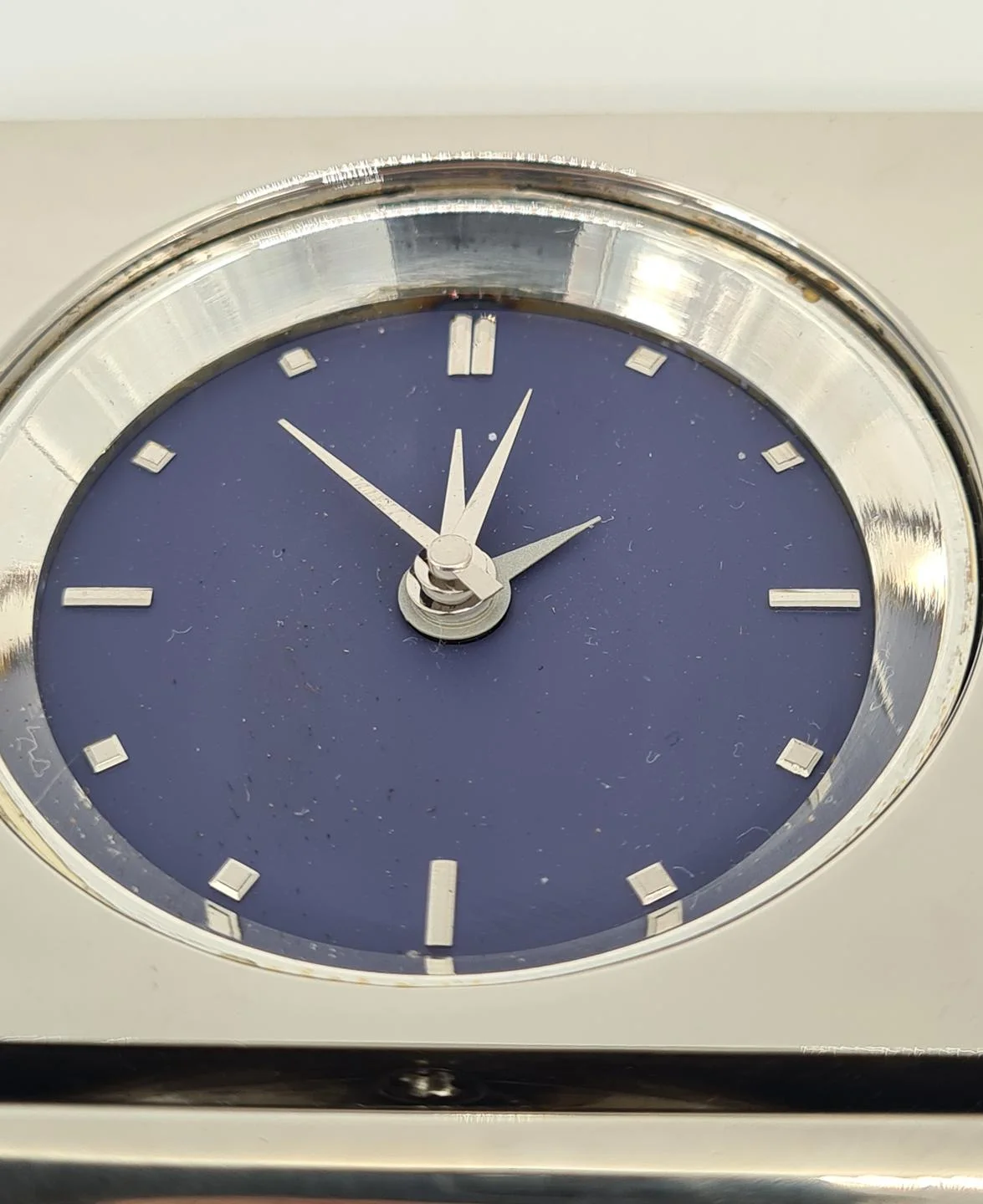 Travel alarm clock, Mercedes-Benz, Germany, 1960s