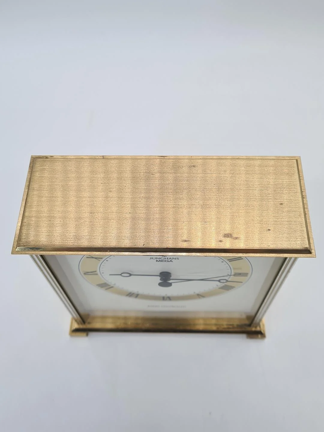 Zegar stołowy vintage, Junghans Mega, Niemcy, lata 90