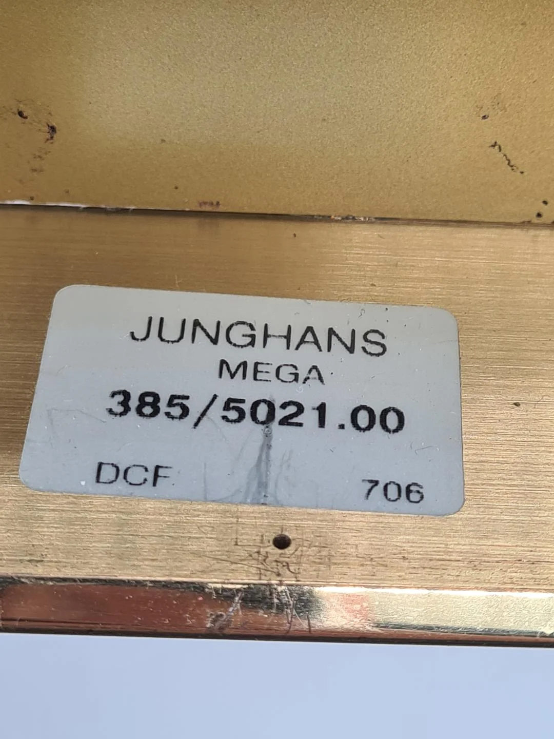 Zegar stołowy vintage, Junghans Mega, Niemcy, lata 90