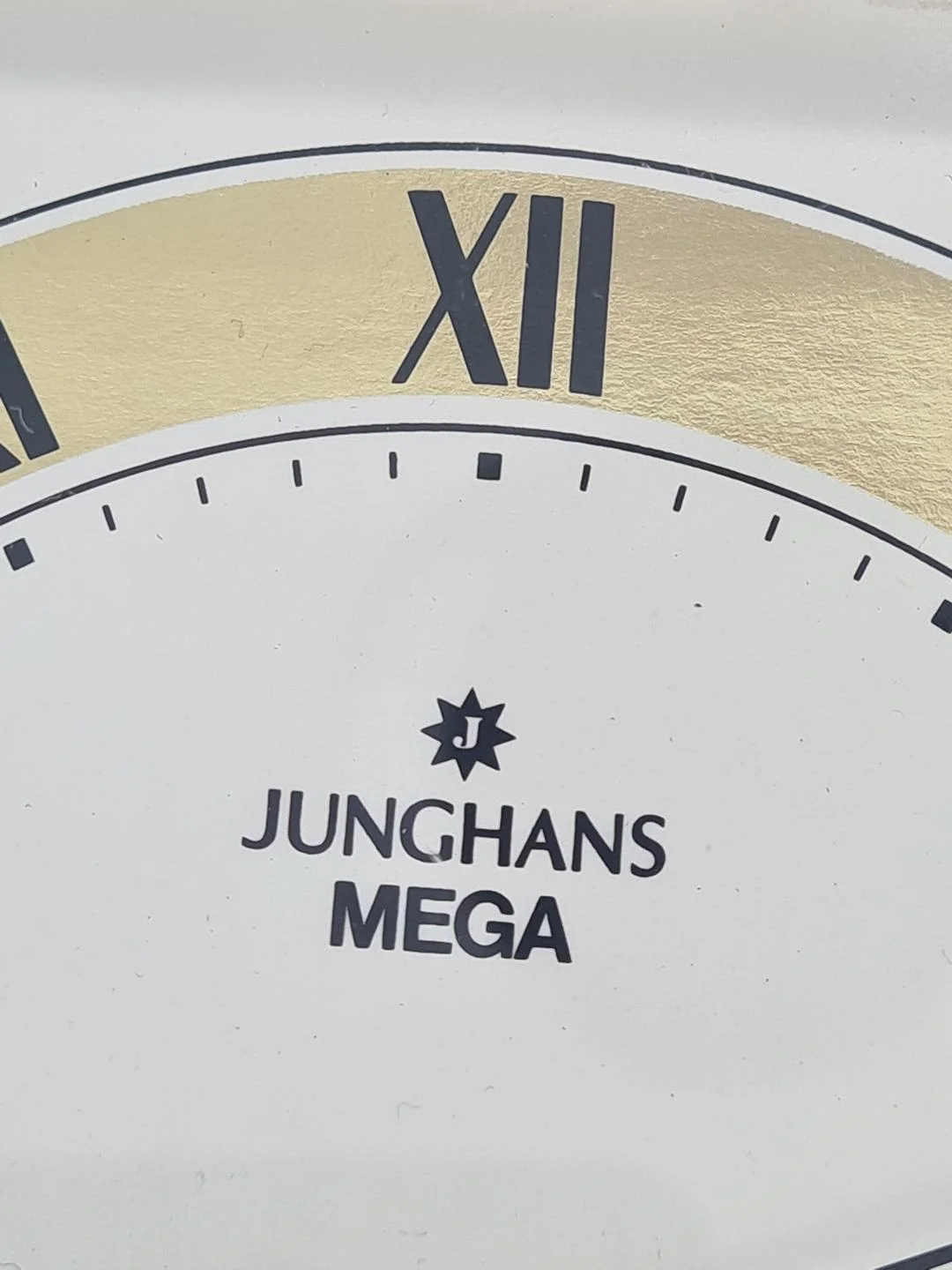 Zegar stołowy vintage, Junghans Mega, Niemcy, lata 90