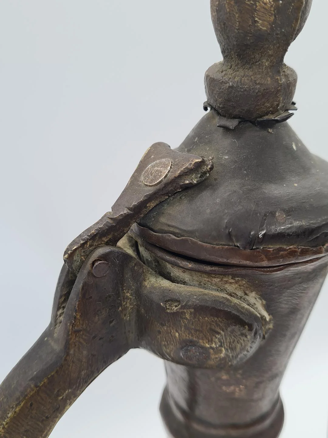 Ottoman copper jug, 19th century