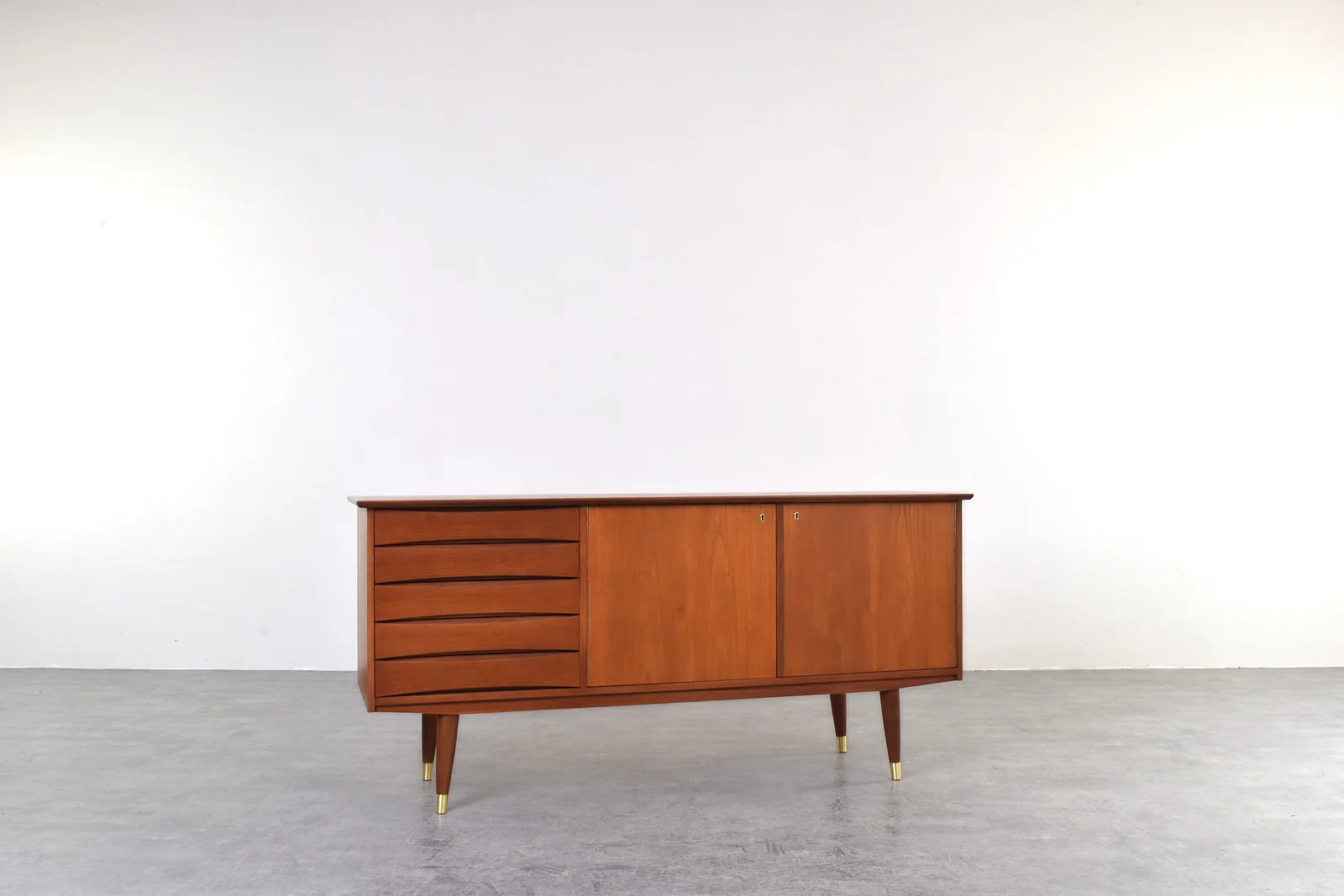 Scandinavian sideboard, designed by Fredrik A. Kayser, Norway, 1960s