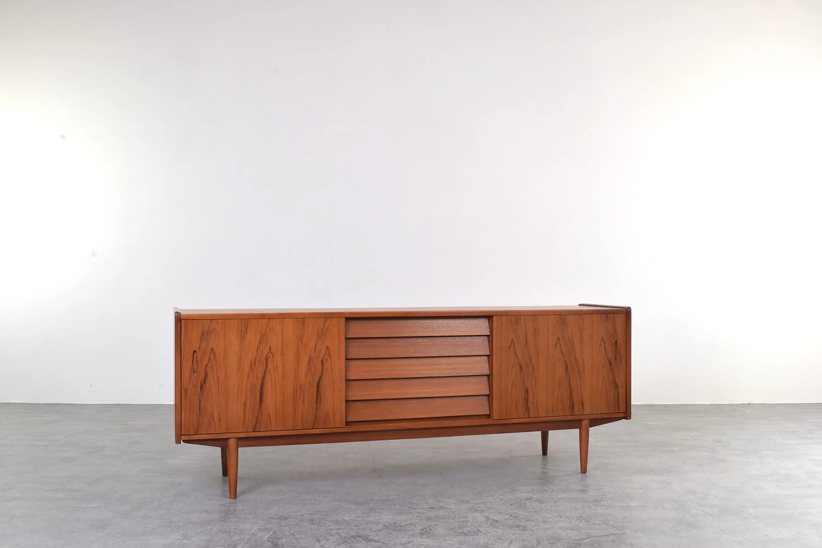 Vintage Trio sideboard, designed by Nils Jonsson, manufactured by Hugo Troeds, Sweden, 1960s