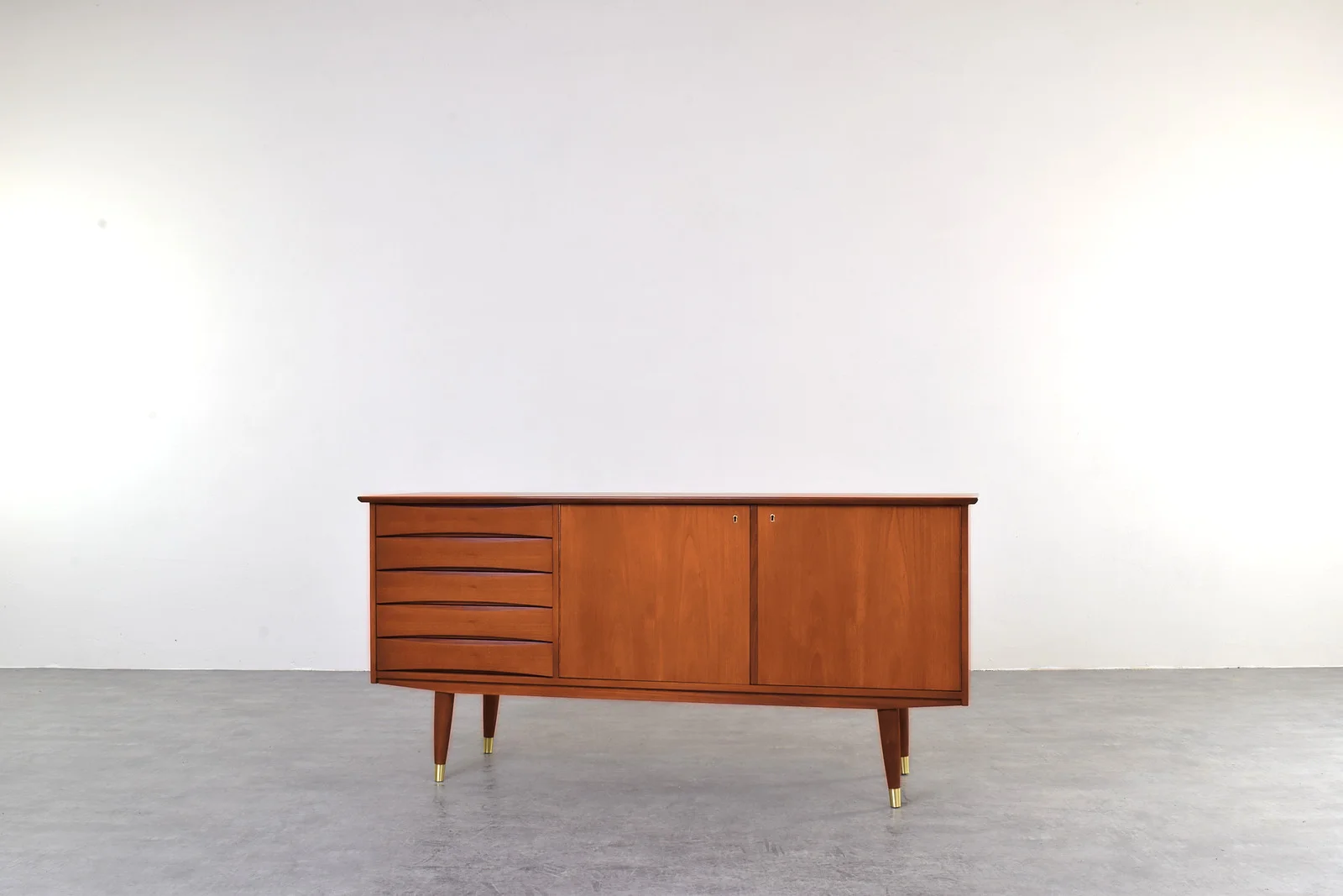 Scandinavian sideboard, designed by Fredrik A. Kayser, Norway, 1960s