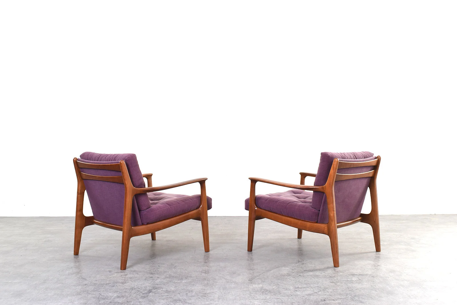 Pair of vintage armchairs, designed by Eugen Schmidt, manufactured by Soloform, Germany, 1960s