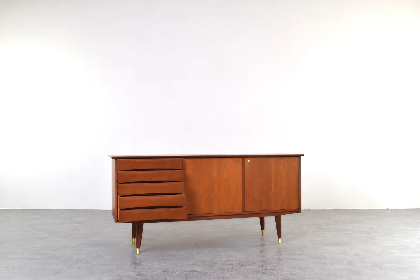 Scandinavian sideboard, designed by Fredrik A. Kayser, Norway, 1960s