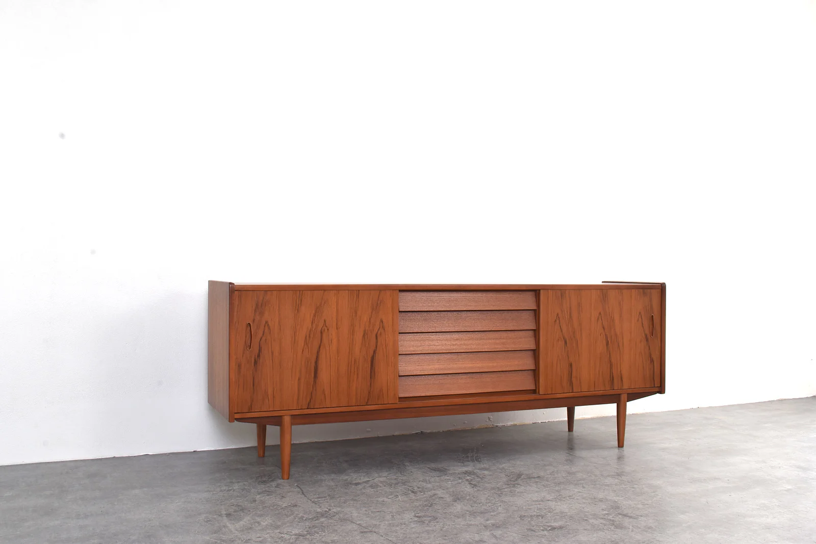 Vintage Trio sideboard, designed by Nils Jonsson, manufactured by Hugo Troeds, Sweden, 1960s