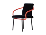 Fotel Mandarin, proj. Ettore Sottsass, Knoll, Włochy, lata 80