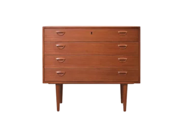 Chest of drawers, designed by Kai Kristiansen, manufactured by Feldballes Møbelfabrik, Denmark, 1960s