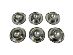 Set of 6 egg cups, Quist, Germany, 1970s