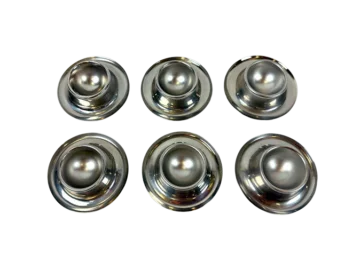 Set of 6 egg cups, Quist, Germany, 1970s