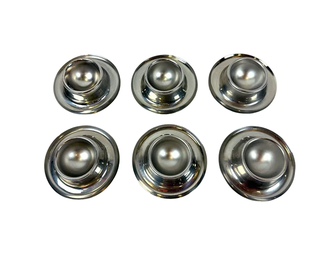 Set of 6 egg cups, Quist, Germany, 1970s