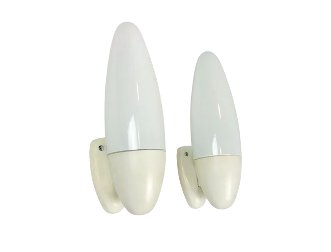 Set of wall lights, Elektrosvit Nové Zámky, Czechoslovakia, 1940s