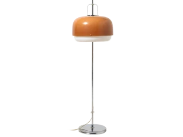 Lampa podłogowa Medusa, proj. Luigi Massoni, MEBLO, Jugosławia, lata 70