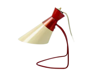 Lampa vintage, proj. Josef Hurka, Napako, Czechosłowacja, lata 50