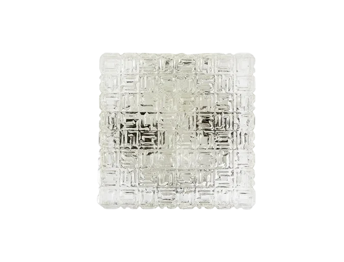 Lampa sufitowa, Osvetlovaci Sklo Valaske Mezrici, Czechosłowacja, lata 60