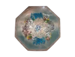 Copper enamelled bowl, by VEB Thüringer Schmuck Waltershausen, Germany, 1970s
