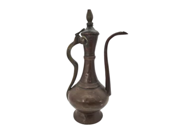 Ottoman copper jug, 19th century