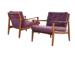 Pair of vintage armchairs, designed by Eugen Schmidt, manufactured by Soloform, Germany, 1960s