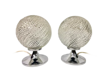 Para lamp vintage, Otto Leuchten, Niemcy, lata 70