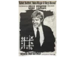 Plakat filmowy PRL „Orły temidy”, proj. Jakub Erol, Polska, lata 80