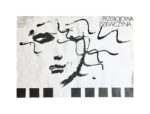 Plakat filmowy „Przebojowa dziewczyna”, proj. Mieczysław Wasilewski, Polska, lata 80