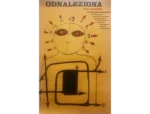 Polski plakat filmowy „Odnaleziona”, proj. Jerzy Kawalerowicz, Polska, lata 70
