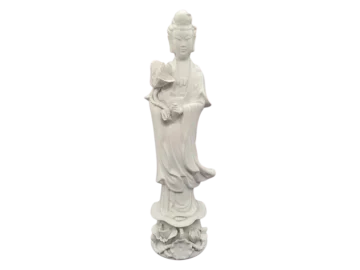 Porcelain Guanyin Figurine, China, 1960s/70s